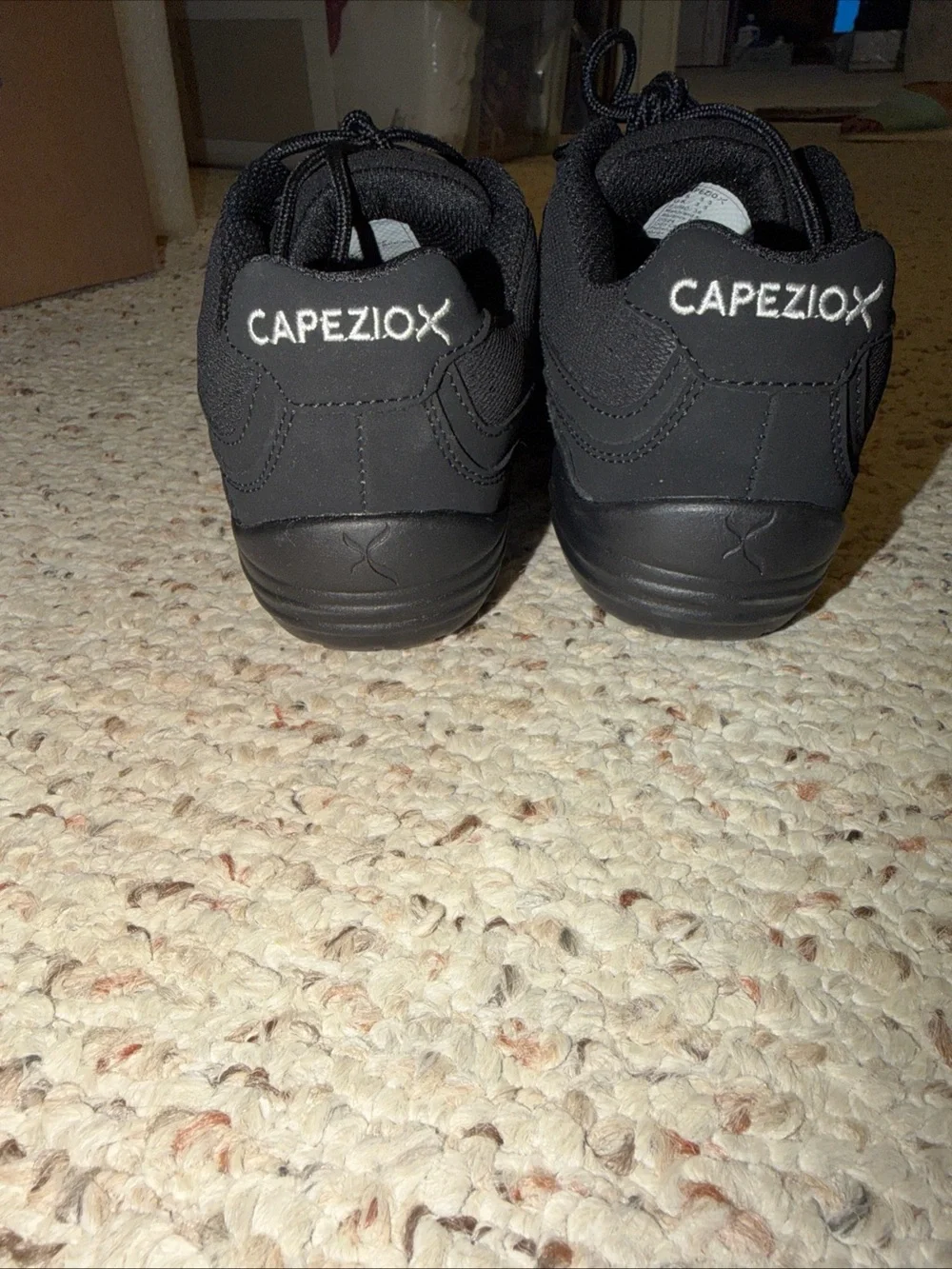 Capezio Kids Black Lace-Up Dance Sneakers